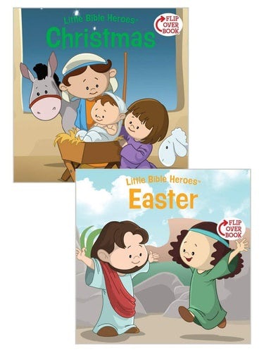Cover image for Christmas / Easter Flip-Over Book, isbn: 9781433687112