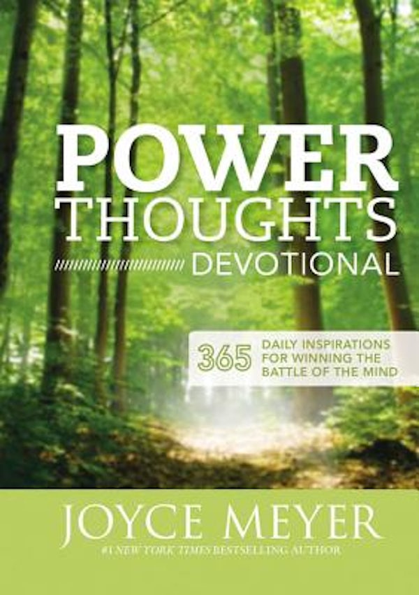 Cover image for Power Thoughts Devotional, isbn: 9781455517442