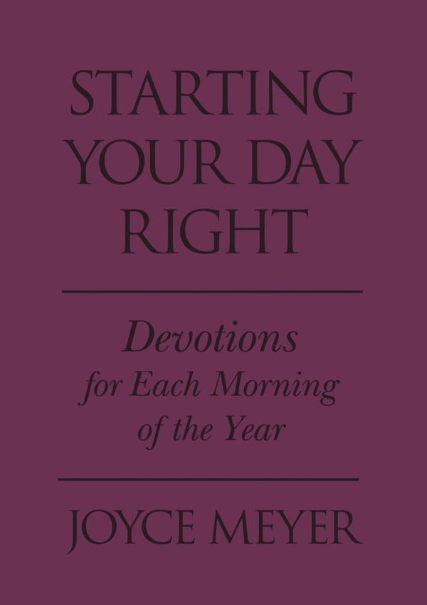 Cover image for Starting Your Day Right, isbn: 9781455543571