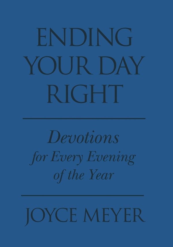Cover image for Ending Your Day Right, isbn: 9781455543625