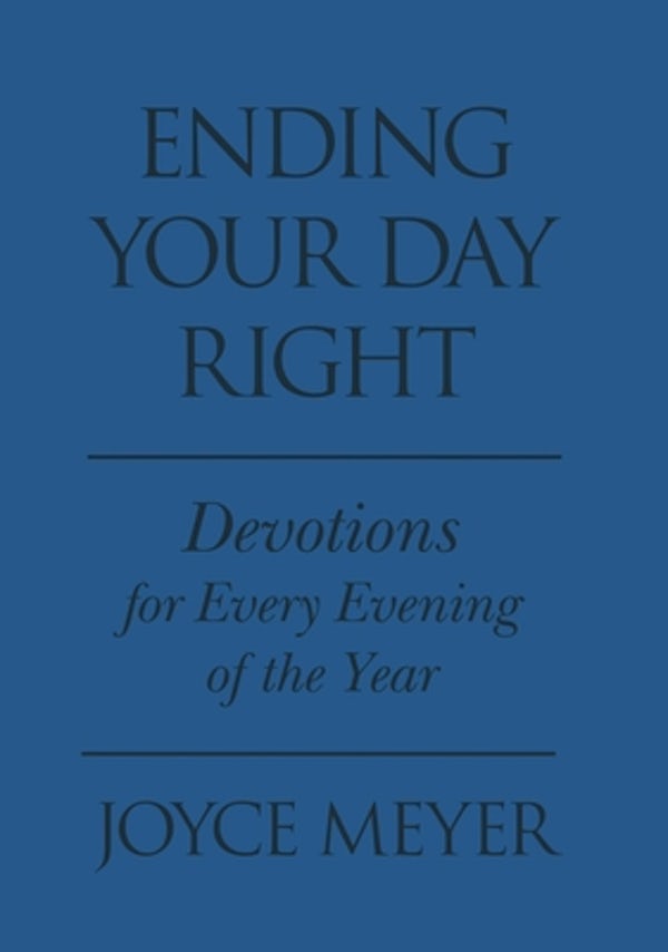 Cover image for Ending Your Day Right, isbn: 9781455543625