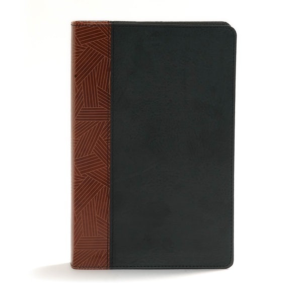 Cover image for CSB Rainbow Study Bible, Black/Tan Leathertouch, isbn: 9781462741878