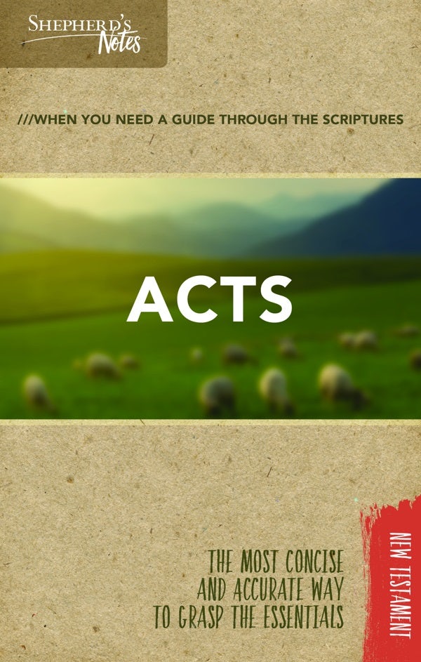 Cover image for Shepherd's Notes: Acts, isbn: 9781462749584