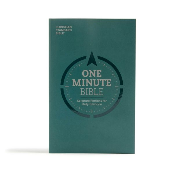 Cover image for CSB One Minute Bible, isbn: 9781462779567