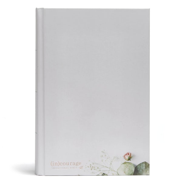 Cover image for CSB (In)Courage Devotional Bible, Gray Hardcover, isbn: 9781462785032