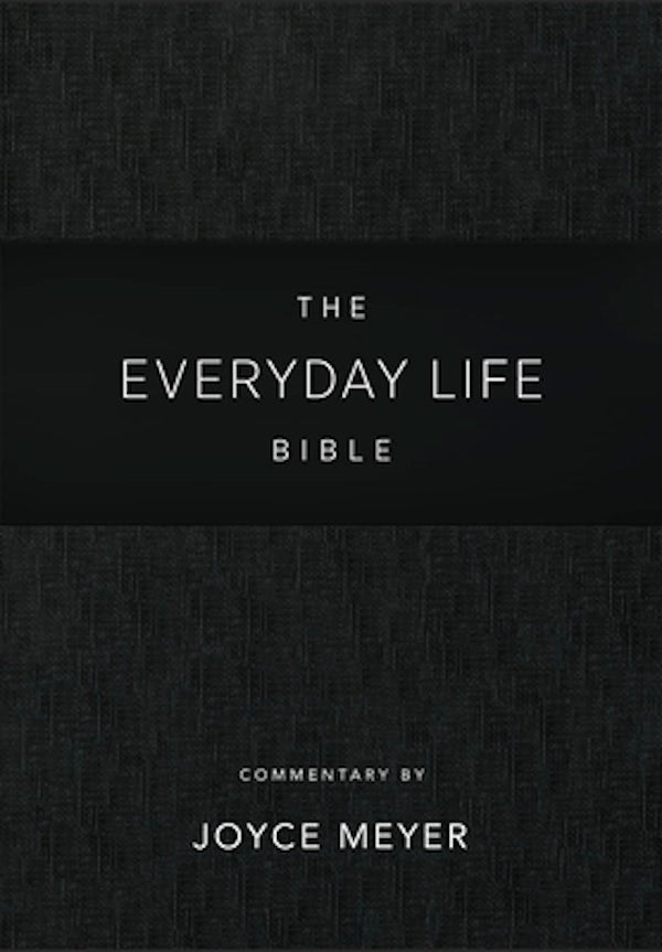 Cover image for Everyday Life Bible: Black Leatherluxe(r), isbn: 9781478922926