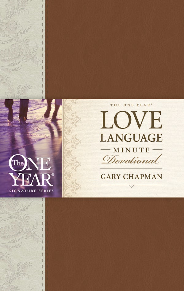 Cover image for The One Year Love Language Minute Devotional, isbn: 9781496400659