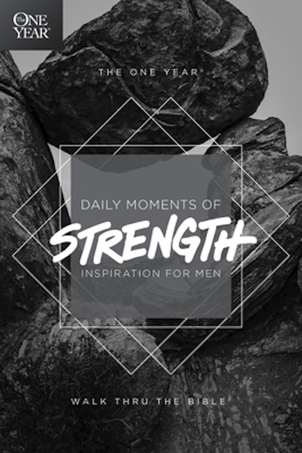 Cover image for The One Year Daily Moments of Strength, isbn: 9781496406064