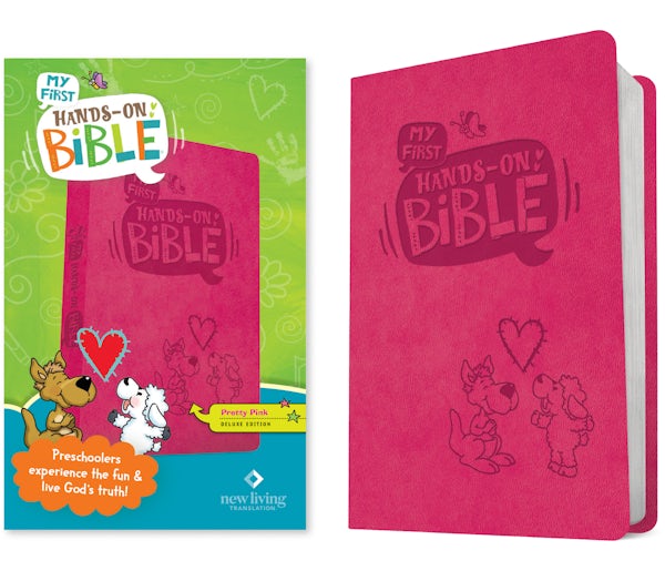 Cover image for My First Hands-On Bible (Leatherlike, Pink), isbn: 9781496406453