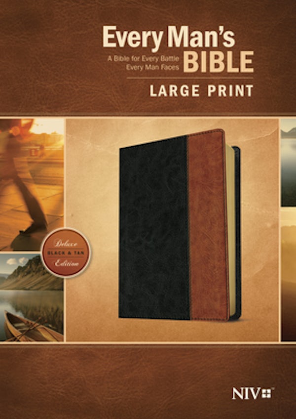 Cover image for Every Man's Bible-NIV-Large Print, isbn: 9781496407696