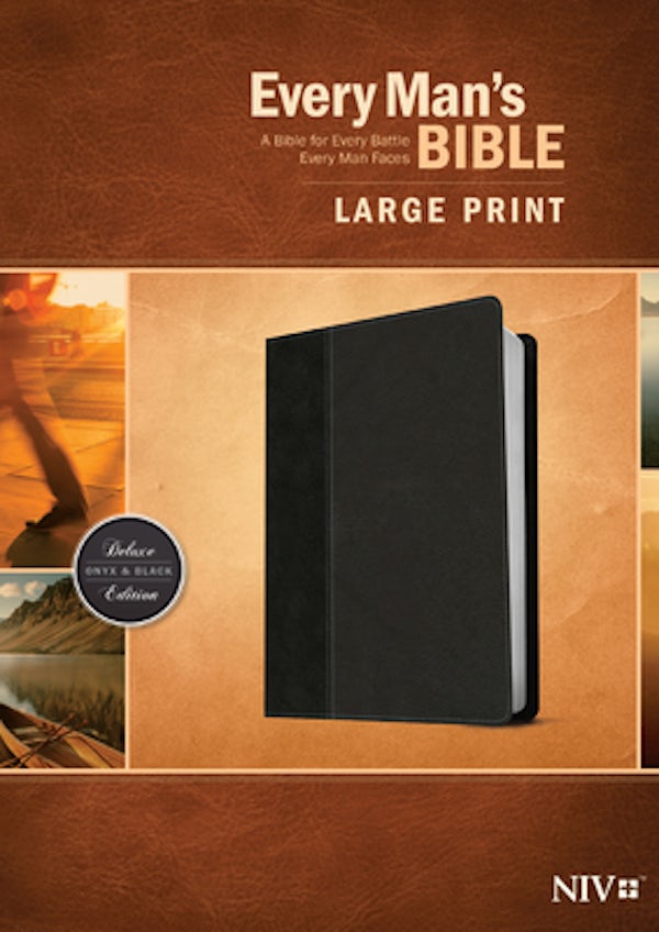 Cover image for Every Man's Bible-NIV-Large Print, isbn: 9781496409133