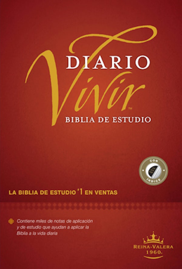 Cover image for Biblia de Estudio del Diario Vivir Rvr60, isbn: 9781496411266