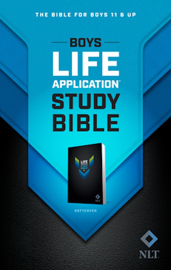 Cover image for Boys Life Application Study Bible NLT, isbn: 9781496430762