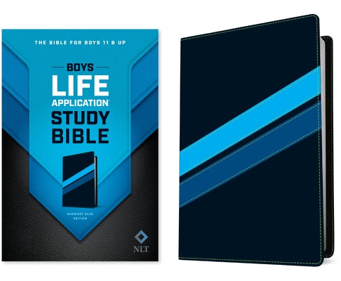 Cover image for Boys Life Application Study Bible NLT, Tutone, isbn: 9781496430779
