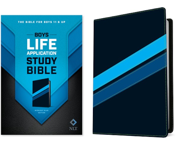 Cover image for Boys Life Application Study Bible NLT, Tutone, isbn: 9781496430779
