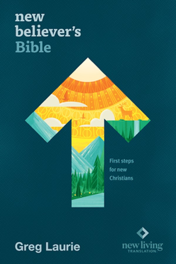 Cover image for New Believer's Bible NLT (Hardcover), isbn: 9781496434043