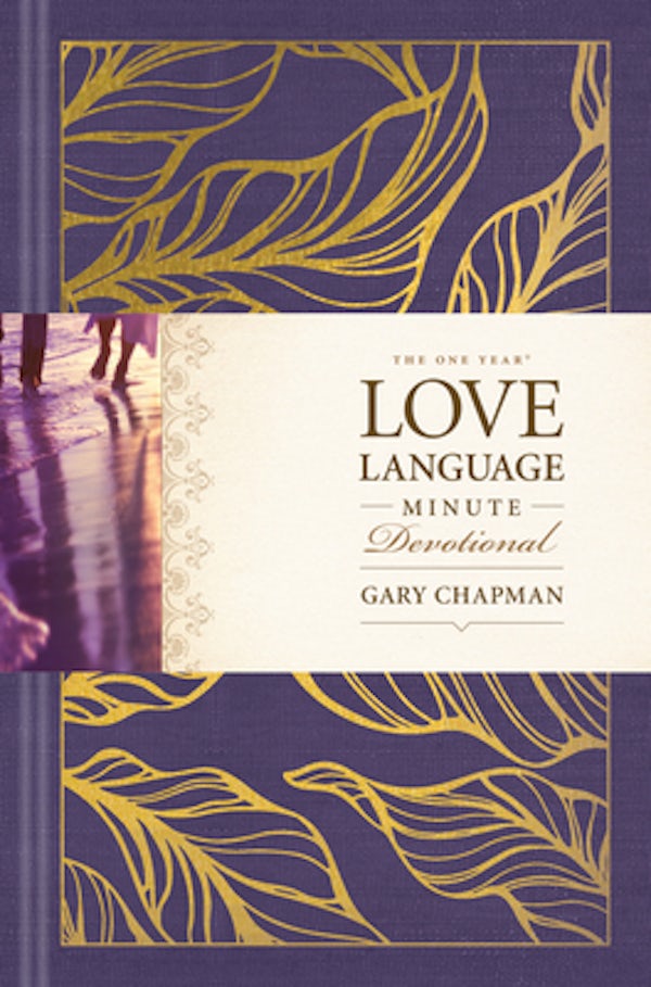 Cover image for The One Year Love Language Minute Devotional, isbn: 9781496435514