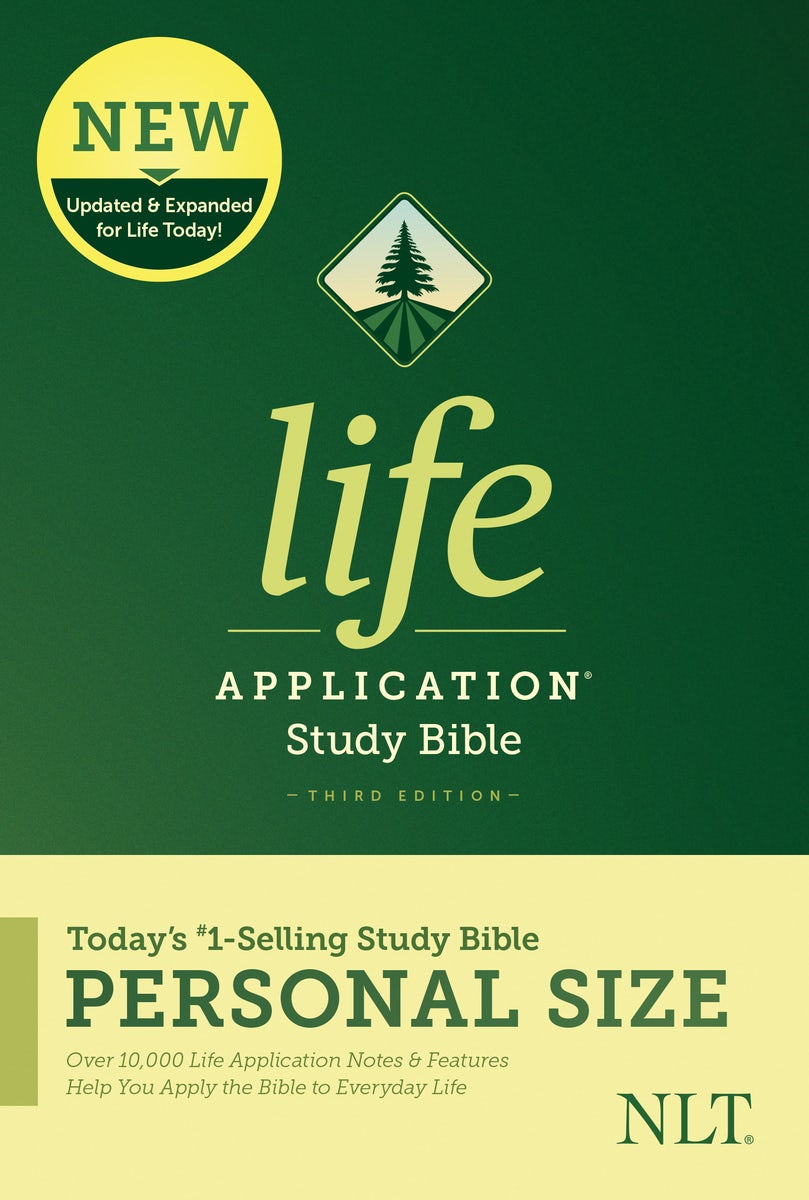 Cover image for NLT Life Application Study Bible, Third Edition, Personal Size (Hardcover), isbn: 9781496440051