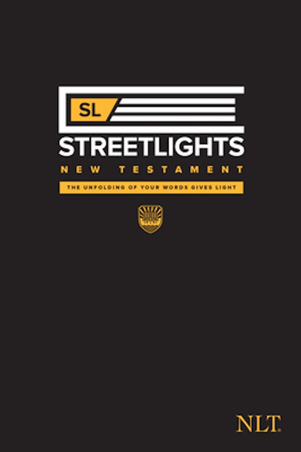 Cover image for NLT Streetlights New Testament (Softcover), isbn: 9781496445537