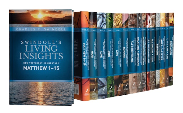 Cover image for Swindoll's Living Insights New Testament Complete Set, isbn: 9781496447432