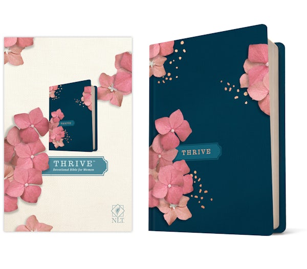 Cover image for NLT Thrive Devotional Bible for Women (Hardcover), isbn: 9781496448255