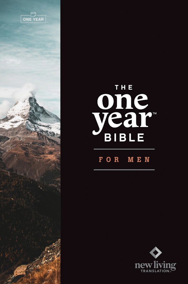Cover image for NLT the One Year Bible for Men (Softcover), isbn: 9781496449511