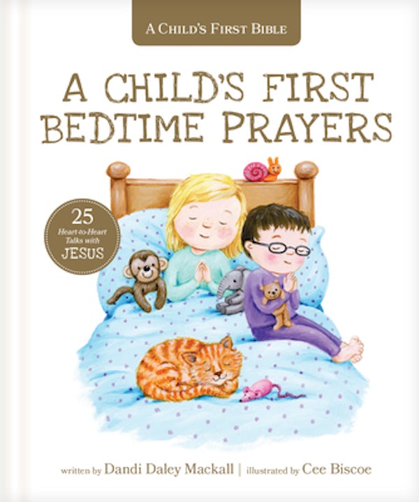 Cover image for A Child's First Bedtime Prayers, isbn: 9781496454218