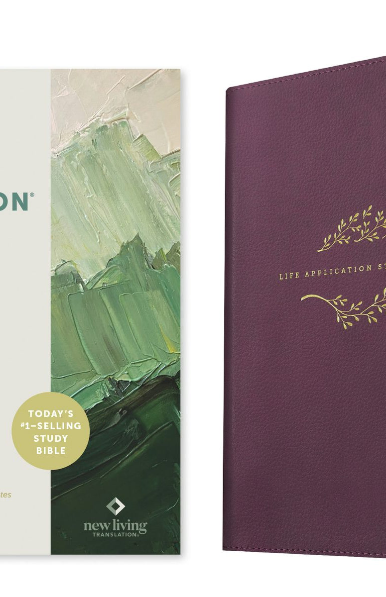 Cover image for NLT Life Application Study Bible, Third Edition (Leatherlike, Purple, Red Letter), isbn: 9781496455185