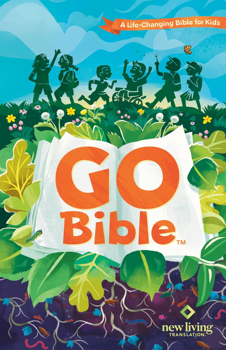 Cover image for NLT Go Bible for Kids (Hardcover), isbn: 9781496455703