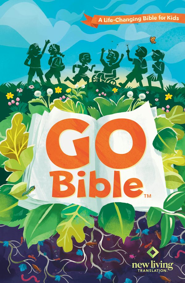 Cover image for NLT Go Bible for Kids (Hardcover), isbn: 9781496455703