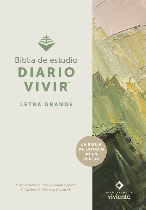 Cover image for Biblia de Estudio del Diario Vivir Ntv, Letra Grande (Tapa Dura, Letra Roja), isbn: 9781496455727
