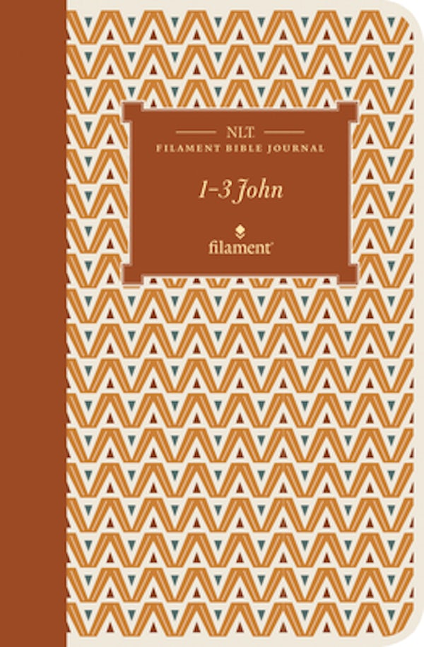 Cover image for NLT Filament Bible Journal: 1--3 John (Softcover), isbn: 9781496458582