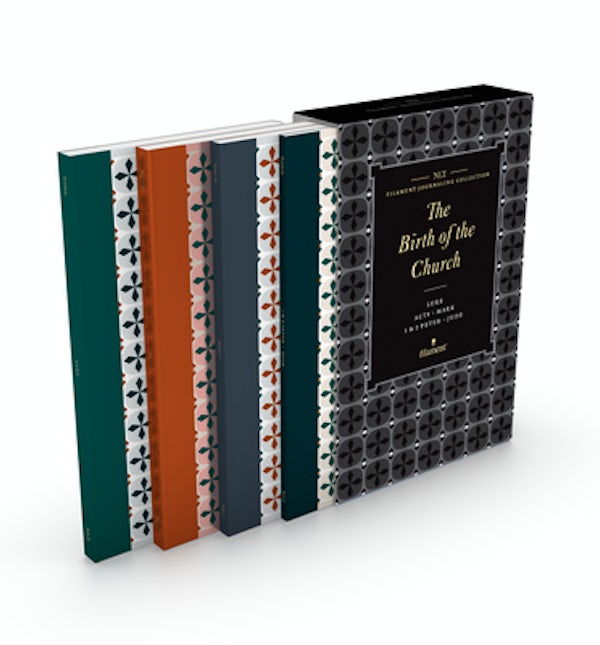 Cover image for NLT Filament Journaling Collection: The Birth of the Church Set; Luke, Acts, Mark, 1 & 2 Peter, and Jude (Boxed Set), isbn: 9781496458643