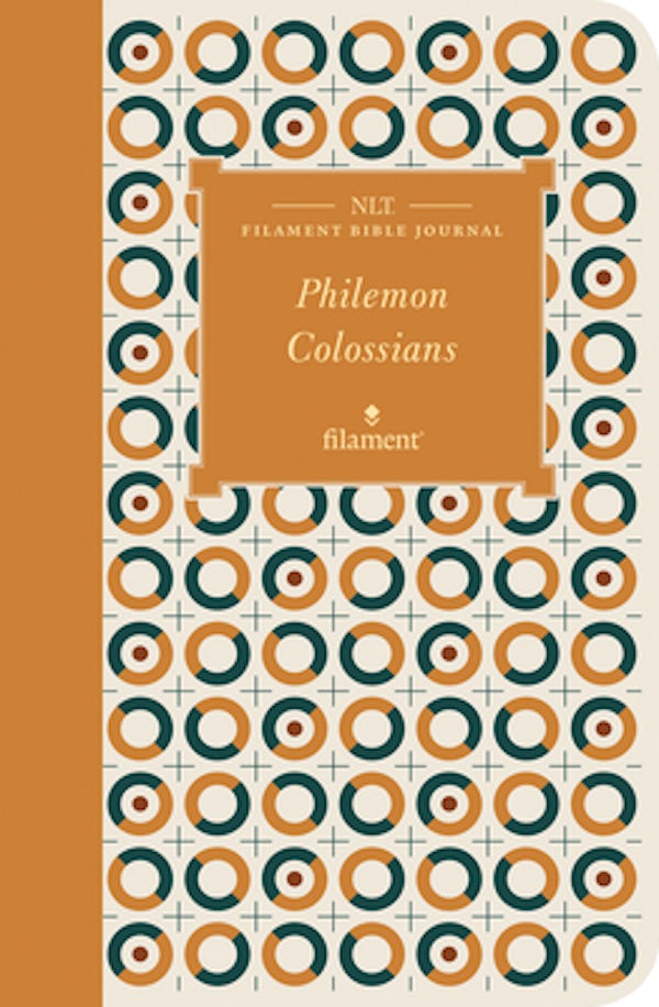 Cover image for NLT Filament Bible Journal: Philemon and Colossians (Softcover), isbn: 9781496458766