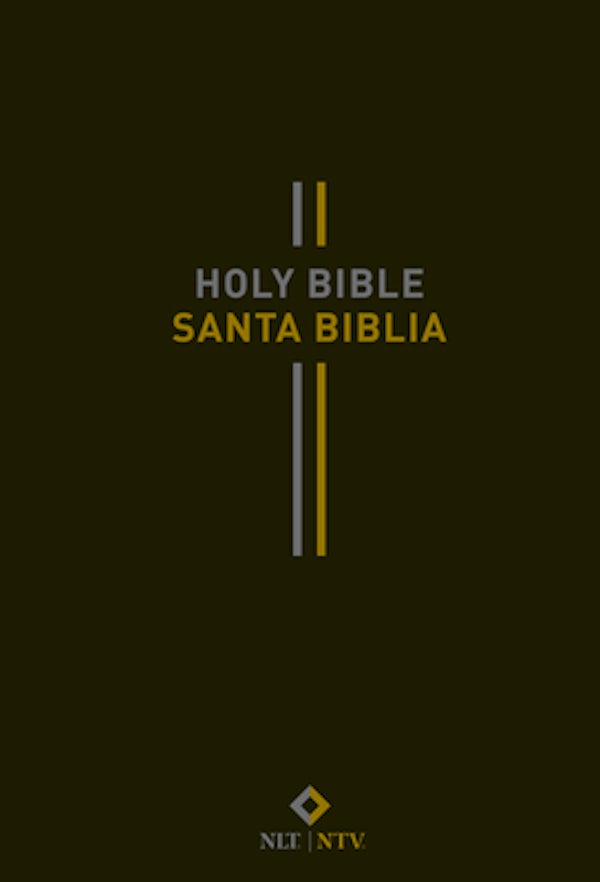 Cover image for Bilingual Bible / Biblia Biling�e Nlt/Ntv (Hardcover, Black), isbn: 9781496459626