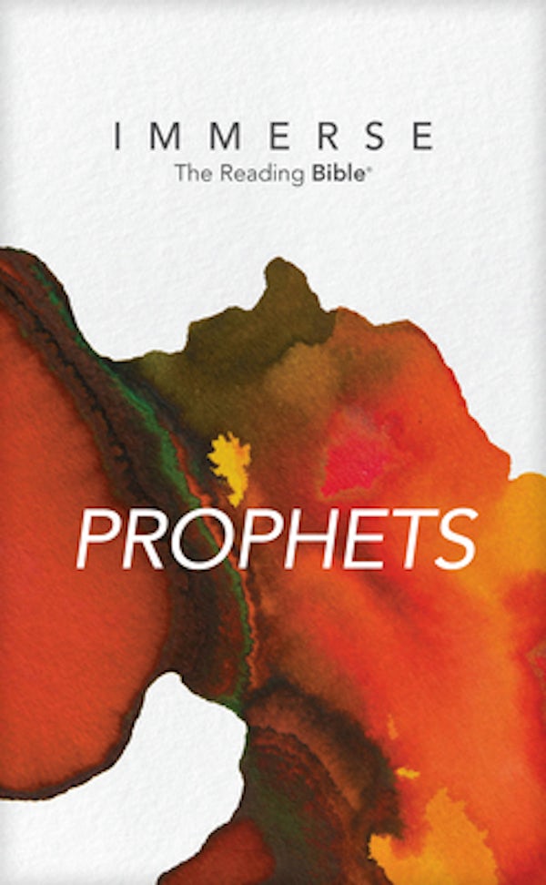 Cover image for Immerse: Prophets (Softcover), isbn: 9781496459688