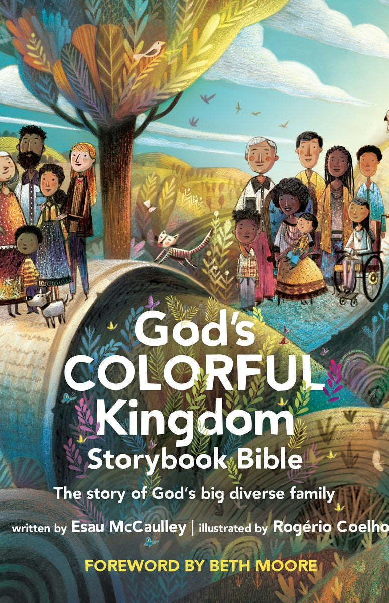 Cover image for God's Colorful Kingdom Storybook Bible, isbn: 9781496459886