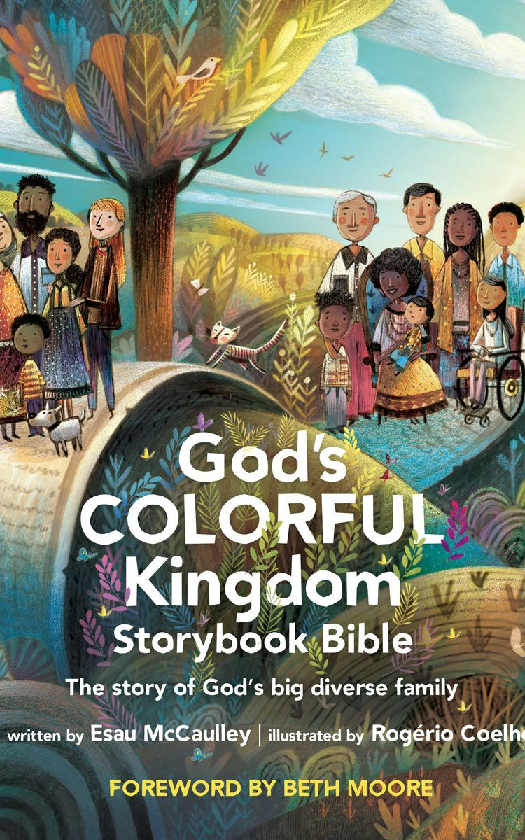 Cover image for God's Colorful Kingdom Storybook Bible, isbn: 9781496459886