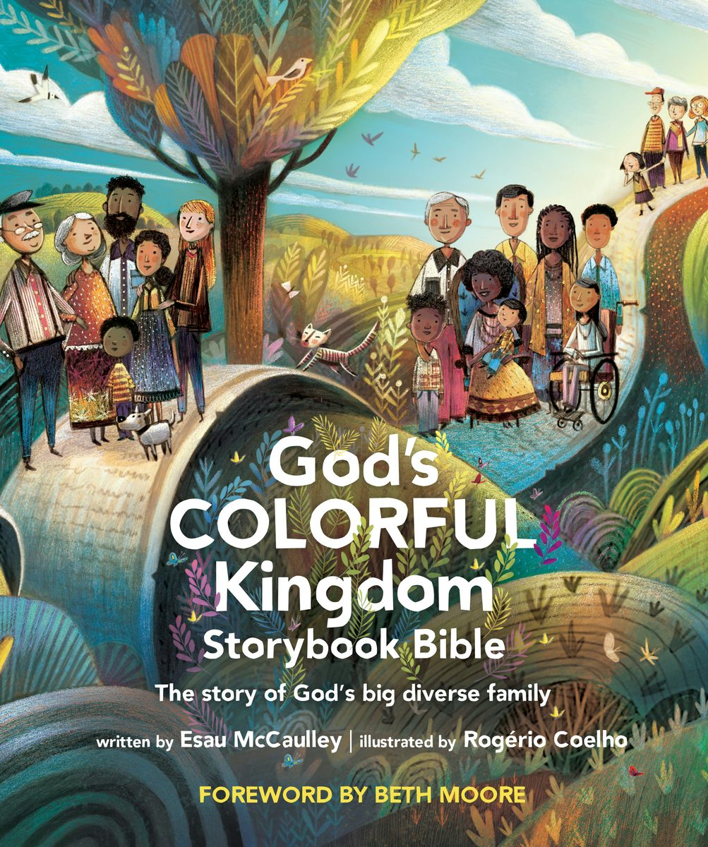 Cover image for God's Colorful Kingdom Storybook Bible, isbn: 9781496459886