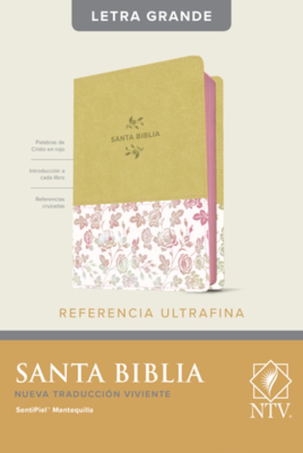 Cover image for Santa Biblia Ntv, Edici�n de Referencia Ultrafina, Letra Grande (Sentipiel, Mantequilla, �ndice, Letra Roja), isbn: 9781496460028