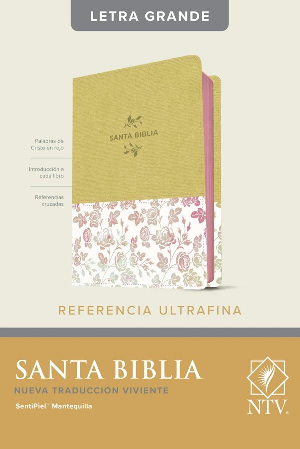 Cover image for Santa Biblia Ntv, Edici�n de Referencia Ultrafina, Letra Grande (Sentipiel, Mantequilla, �ndice, Letra Roja), isbn: 9781496460028