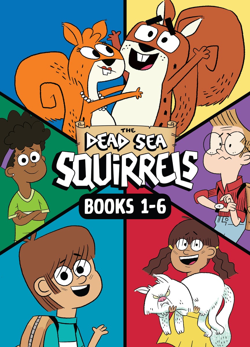 Cover image for The Dead Sea Squirrels Set Books 1-6: Squirreled Away / Boy Meets Squirrels / Nutty Study Buddies / Squirrelnapped! / Tree-Mendous Trouble / Whirly Squirrelies, isbn: 9781496462817