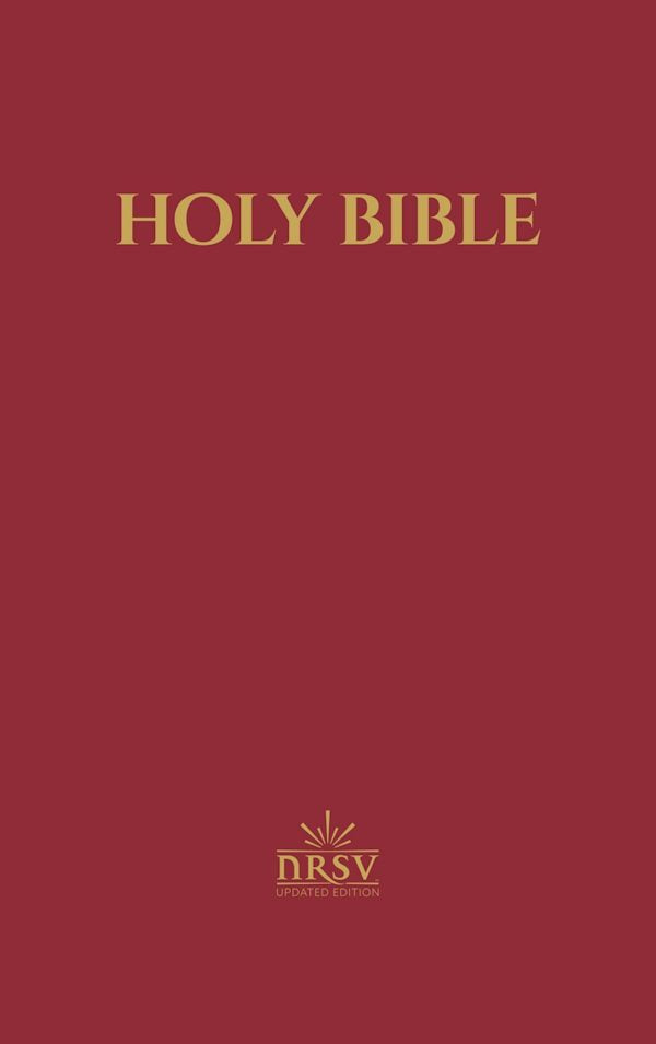 Cover image for NRSV Updated Edition Pew Bible with Apocrypha (Hardcover, Burgundy), isbn: 9781496472090