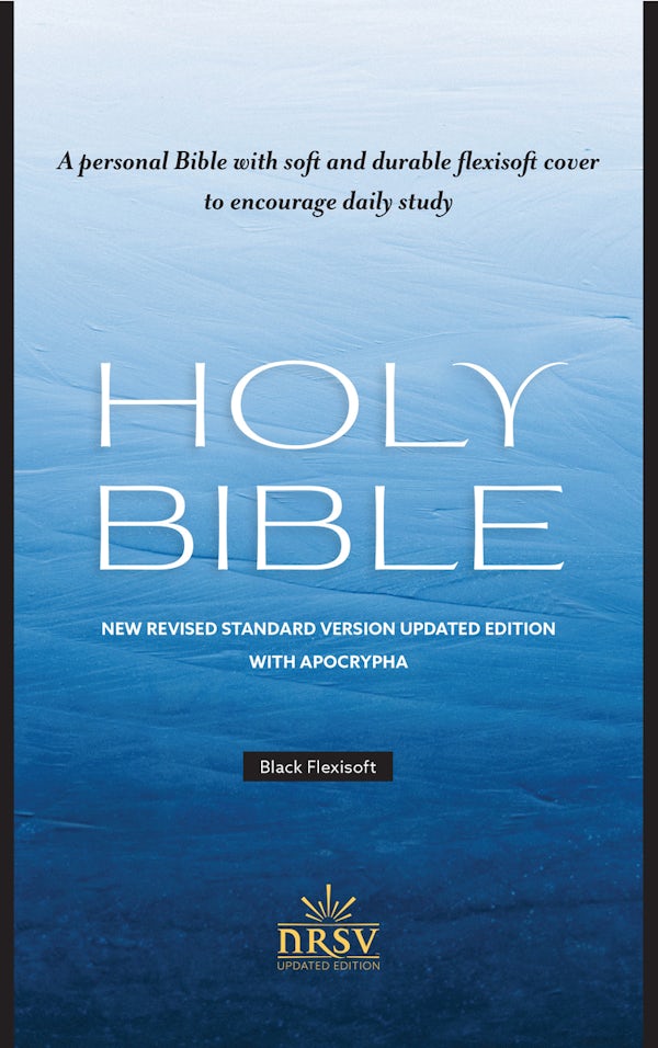 Cover image for NRSV Updated Edition Bible with Apocrypha (Flexisoft, Black), isbn: 9781496472120