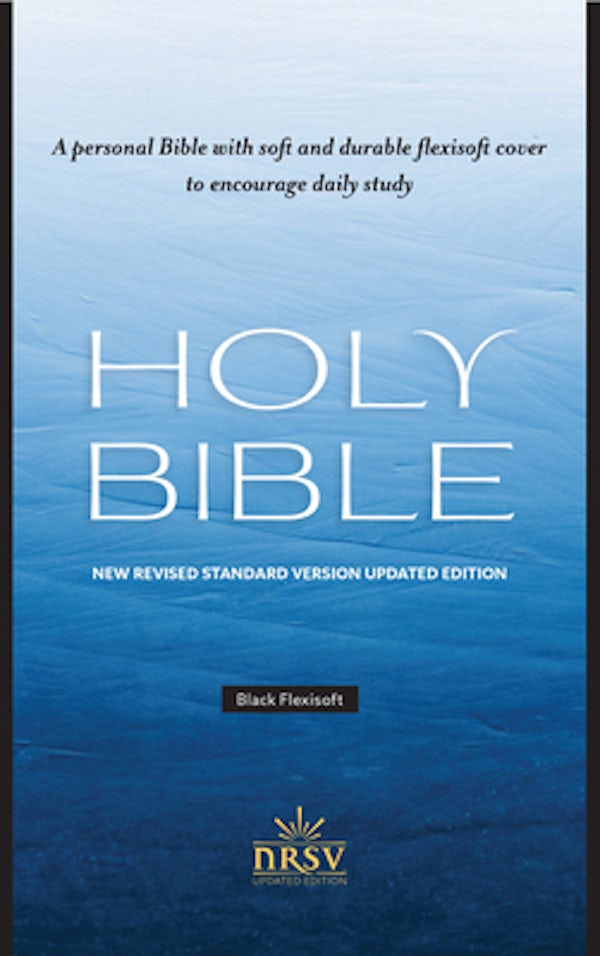 Cover image for NRSV Updated Edition Bible (Flexisoft, Black), isbn: 9781496472137