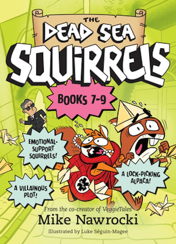 Cover image for The Dead Sea Squirrels Set Books 7-9: Merle of Nazareth / A Dusty Donkey Detour / Jingle Squirrels, isbn: 9781496472717