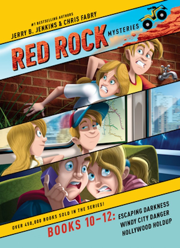 Cover image for Red Rock Mysteries 3-Pack Books 10-12: Escaping Darkness / Windy City Danger / Hollywood Holdup, isbn: 9781496472953