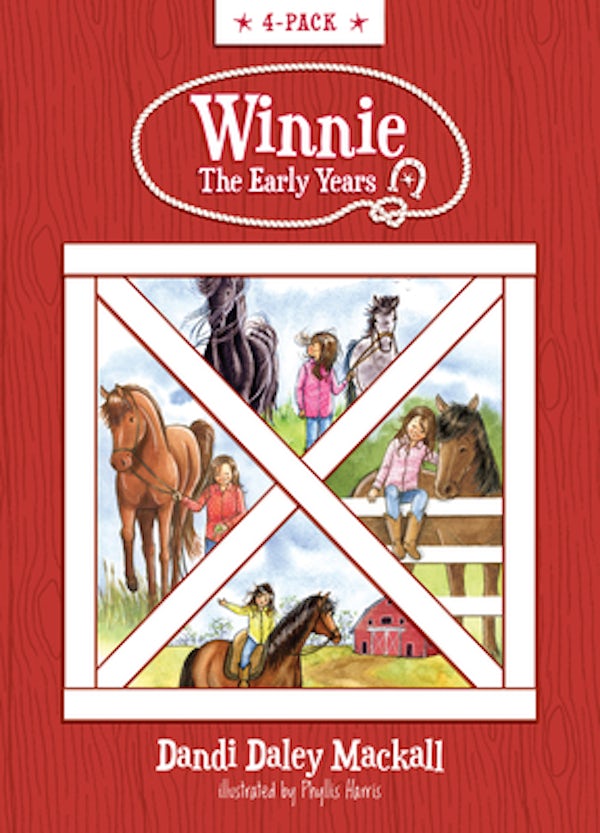 Cover image for Winnie the Early Years 4-Pack: Horse Gentler in Training / A Horse's Best Friend / Lucky for Winnie / Homesick Horse, isbn: 9781496473233