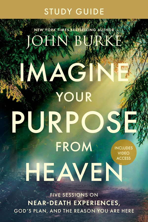 Cover image for Imagine Your Purpose from Heaven Study Guide with Streaming Video Access, isbn: 9781496480279