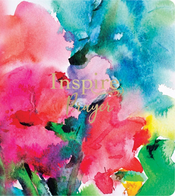 Cover image for Inspire Prayer Bible Nlt, Filament Enabled (Leatherlike, Joyful Colors with Gold Foil Accents), isbn: 9781496480705